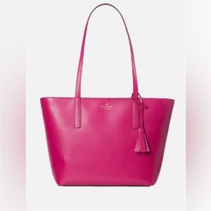 Kate Spade Emilia large tote, deep magenta